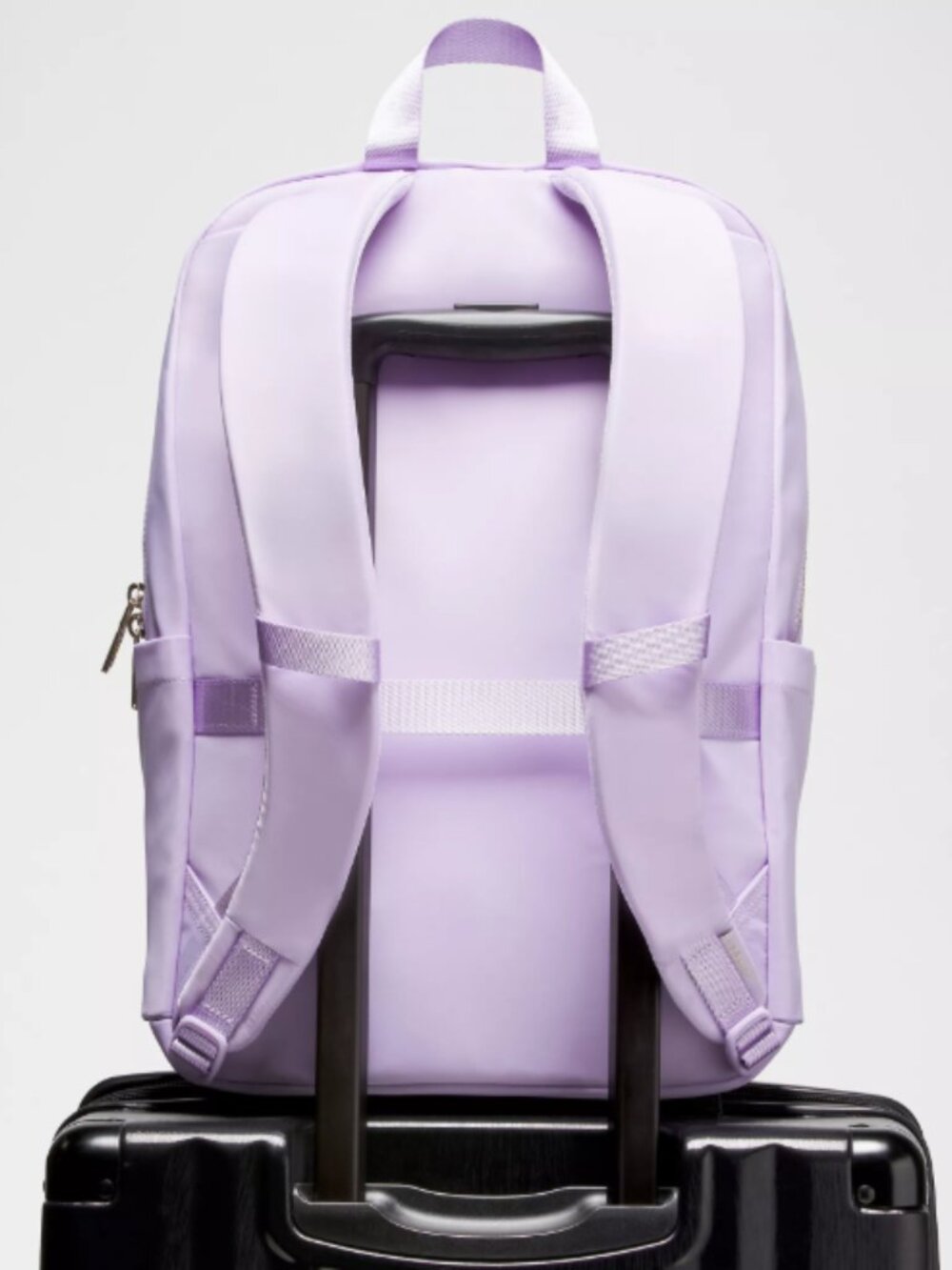 NWT Lululemon Everywhere Backpack w/ Metal hardware 22L Lavender Frost/Gold - Picture 2 of 14